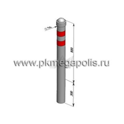 купить столбик парковочный бетонируемый АБ-76/1080 в Ставрополе